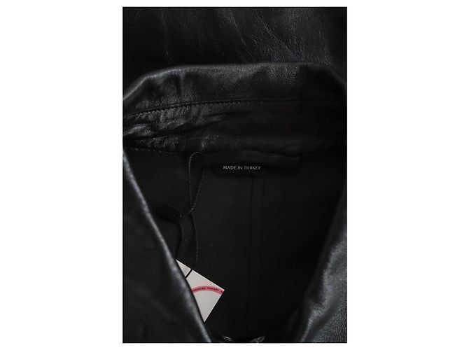 Mackage Gabardina de cuero Negro - vista 5