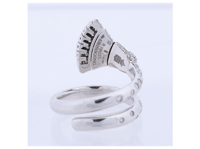 Anello in oro bianco e diamanti De Grisogono, misura 52 D'oro - vista 6