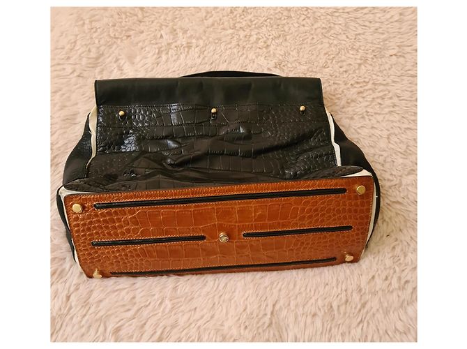 Borsa a mano Yves Saint Laurent Muse Two in pelle nera Nero - vista 2