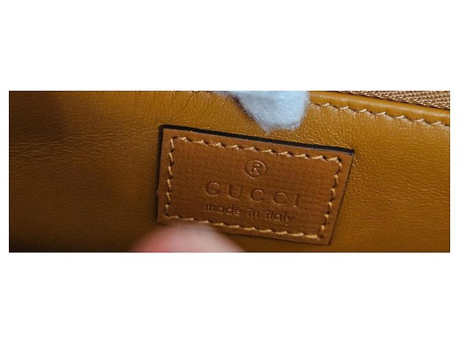 Gucci horsebit 1955 in shearling Cammello - vista 4