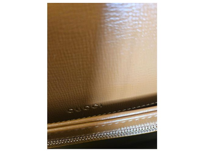 Gucci horsebit 1955 in shearling Cammello - vista 6