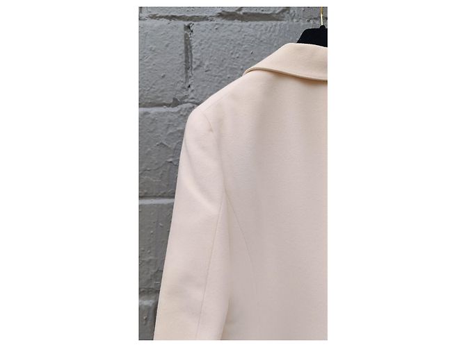 1998 Rare! Chanel & Karl Lagerfeld 98A Jacket CC Logo Buttons Beige - view 12