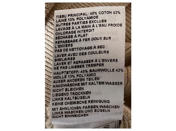 Ba&Sh Puffärmel-Top aus beigem Baumwollstoff - Ansicht 11