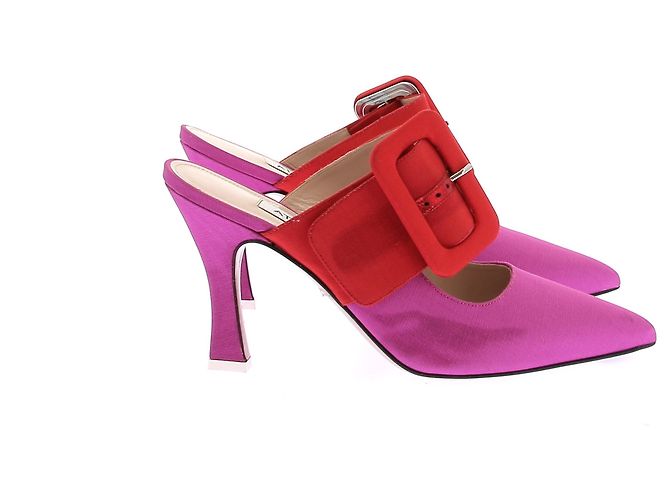 Mule e zoccoli ATTICO T.EU 38 Tessuto Rosa - vista 2
