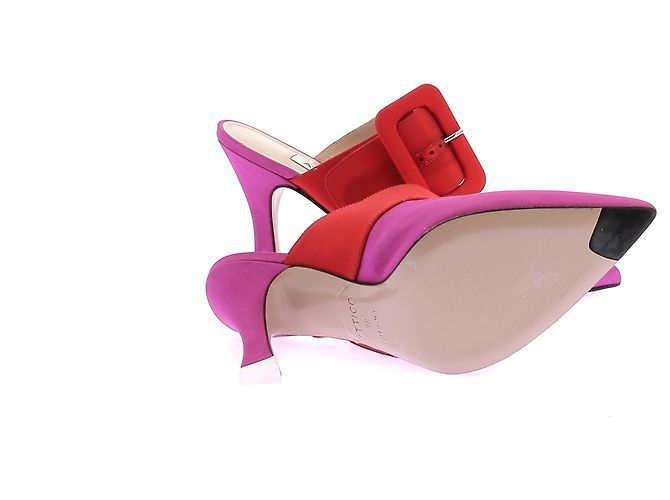 Mule e zoccoli ATTICO T.EU 38 Tessuto Rosa - vista 7