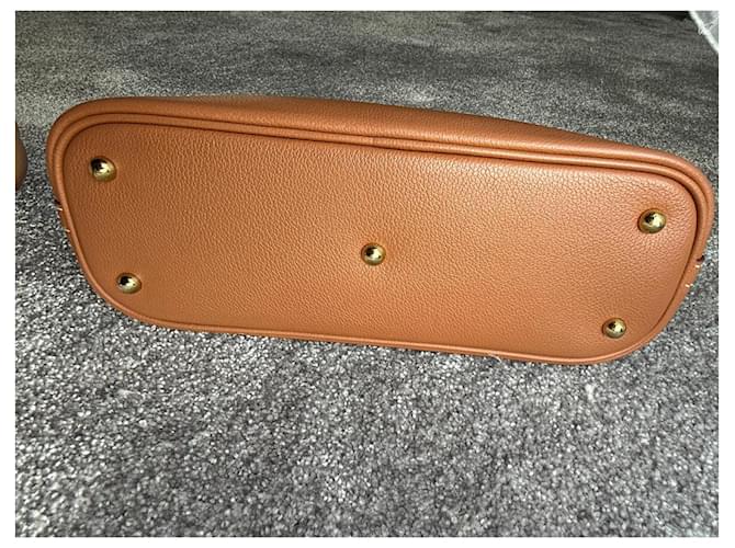 Hermès Bolide 25 Marrone Gold hardware Cammello - vista 6