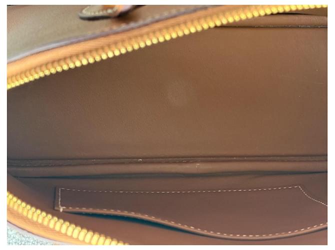 Hermès Bolide 25 Marrone Gold hardware Cammello - vista 7