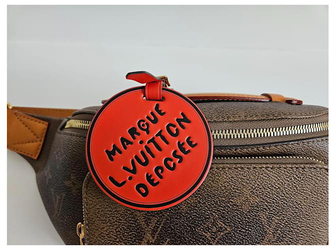 Bumbag Louis Vuitton Bum bag Rush Marrone - vista 2