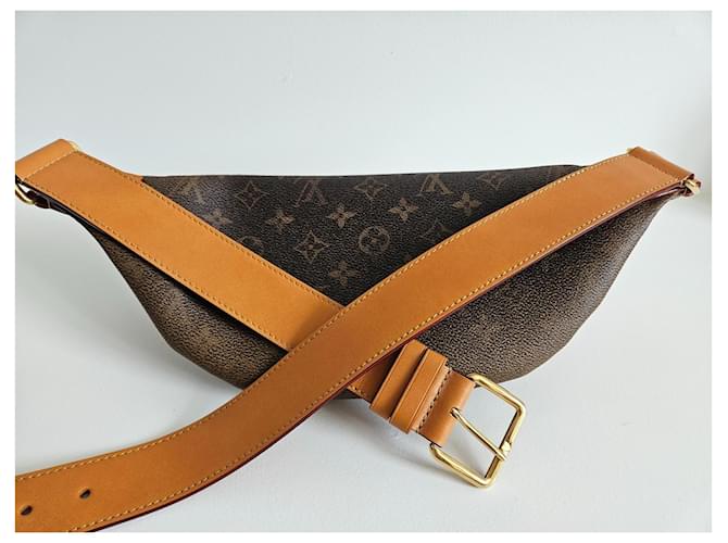 Bumbag Louis Vuitton Bum bag Rush Marrone - vista 6
