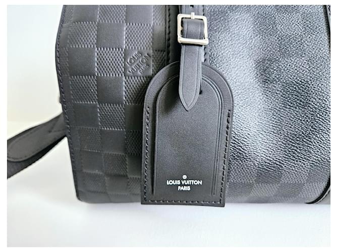 Louis Vuitton Keepall da città Nero - vista 3