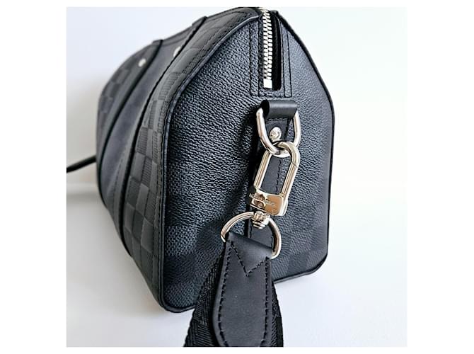 Louis Vuitton Keepall da città Nero - vista 9