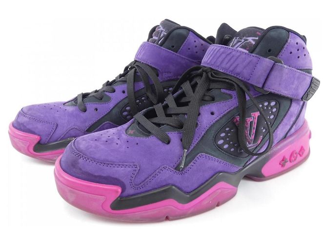 Sneakers viola Louis Vuitton Porpora - vista 3