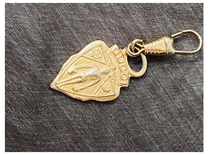 Tirante della cerniera Gucci Knight vintage anni '90 Gold hardware - vista 4