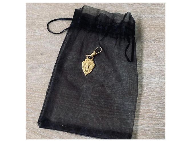 Tirante della cerniera Gucci Knight vintage anni '90 Gold hardware - vista 5