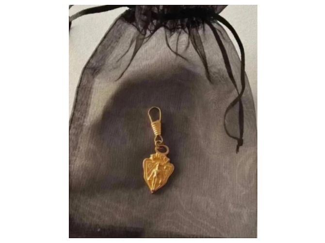 Tirante della cerniera Gucci Knight vintage anni '90 Gold hardware - vista 7