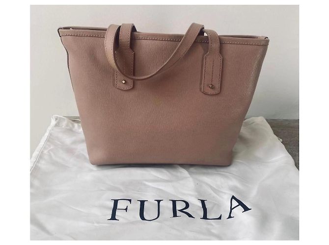 Borsa tote in pelle Furla Rosa - vista 5