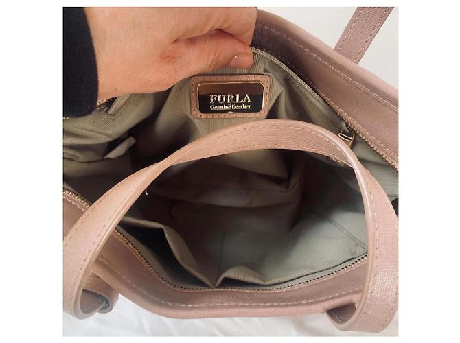 Borsa tote in pelle Furla Rosa - vista 6