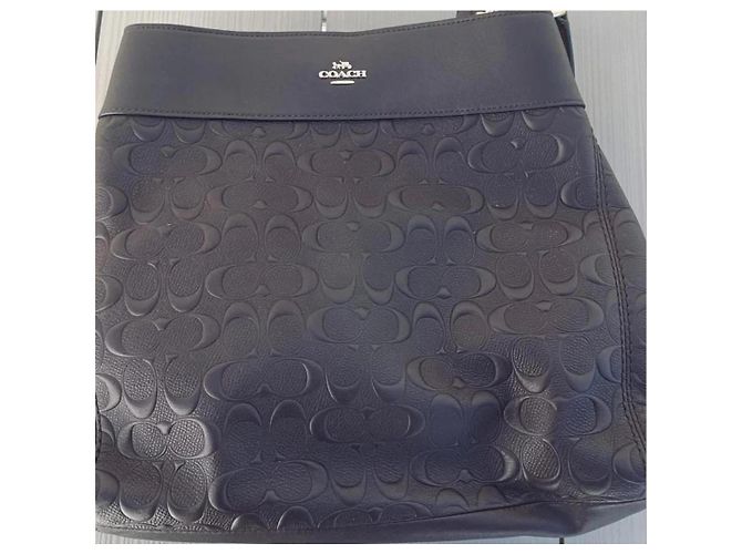 Borsa a tracolla Coach Georgie Saddle Viola scuro - vista 2