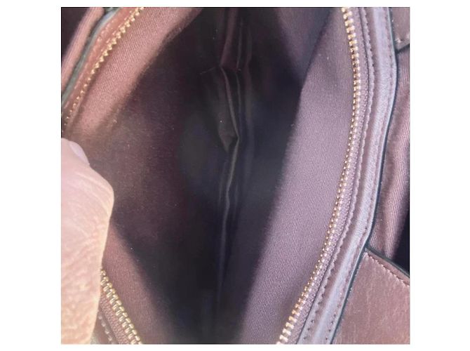Borsa a tracolla Coach Georgie Saddle Viola scuro - vista 5