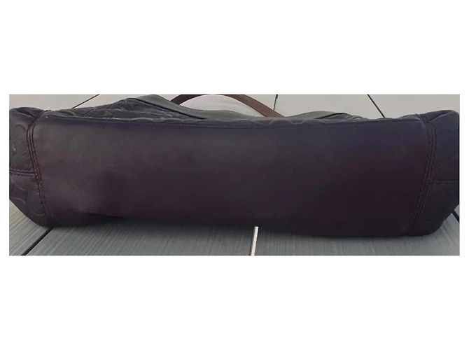 Borsa a tracolla Coach Georgie Saddle Viola scuro - vista 9