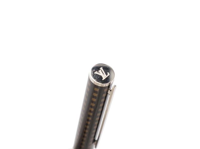 Twist Penna a sfera Jetrack Louis Vuitton D'oro Marrone scuro - vista 4