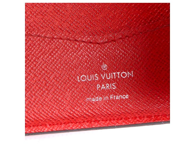 LOUIS VUITTON - Cartera Louis Vuitton x Supreme en cuero Epi rojo Roja - vista 6