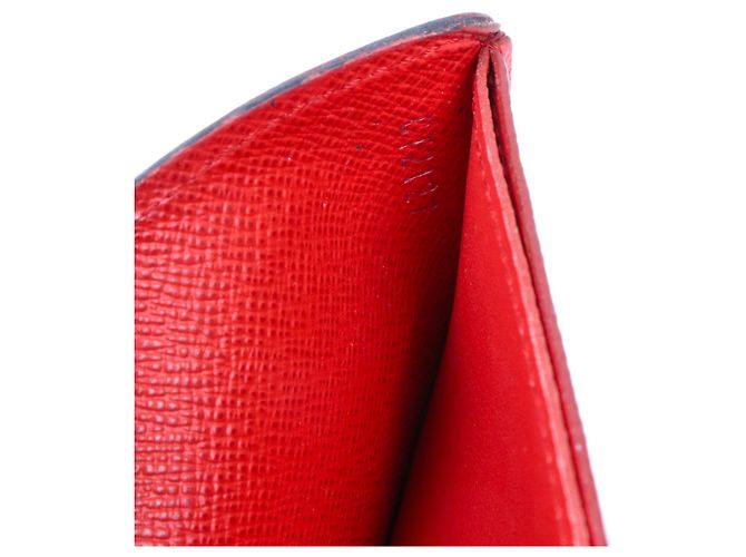 LOUIS VUITTON - Cartera Louis Vuitton x Supreme en cuero Epi rojo Roja - vista 7