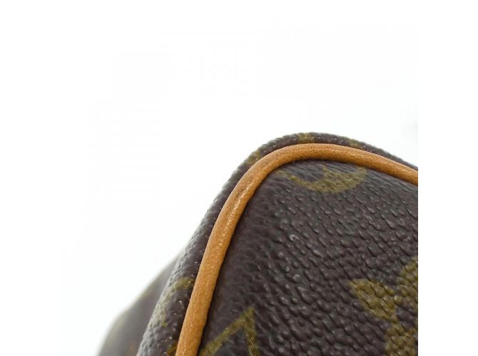 Borsa Boston Nano Speedy Monogramma Louis Vuitton Marrone - vista 2