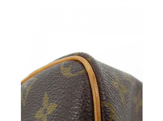 Borsa Boston Nano Speedy Monogramma Louis Vuitton Marrone - vista 3