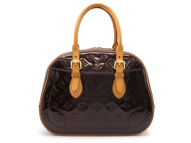 Borsa Summit Drive in Monogram Vernis di Louis Vuitton Bordò - vista 2