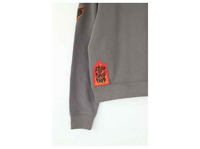 Lanvin Gray cotton sweatshirt - view 5