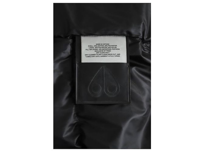 Moose Knuckles Baumwolljacke Schwarz - Ansicht 5