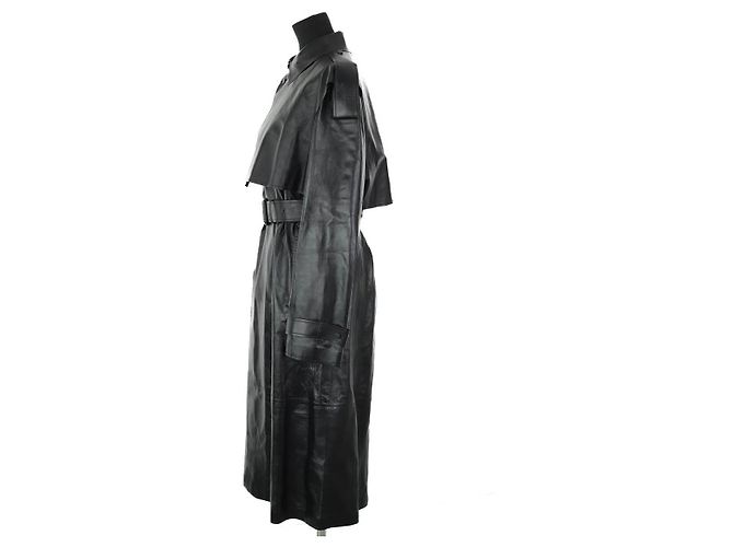 Mackage Gabardina de cuero Negro - vista 2