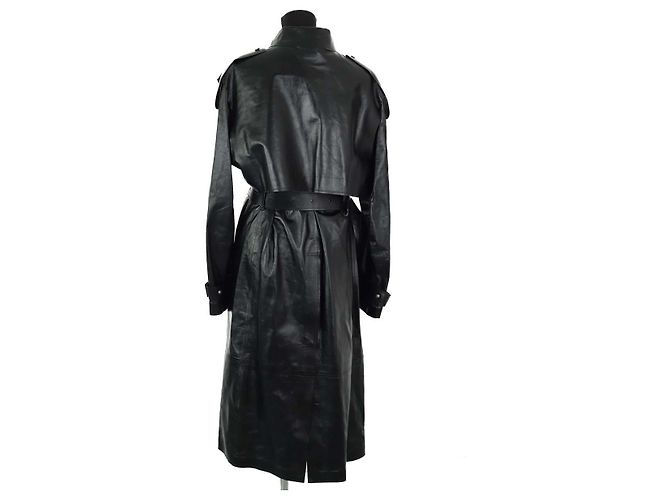 Mackage Gabardina de cuero Negro - vista 3