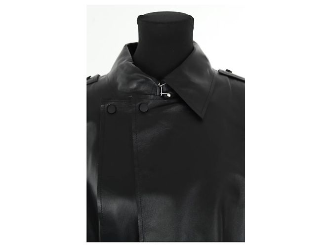 Mackage Gabardina de cuero Negro - vista 4