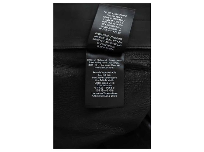 Mackage Gabardina de cuero Negro - vista 7