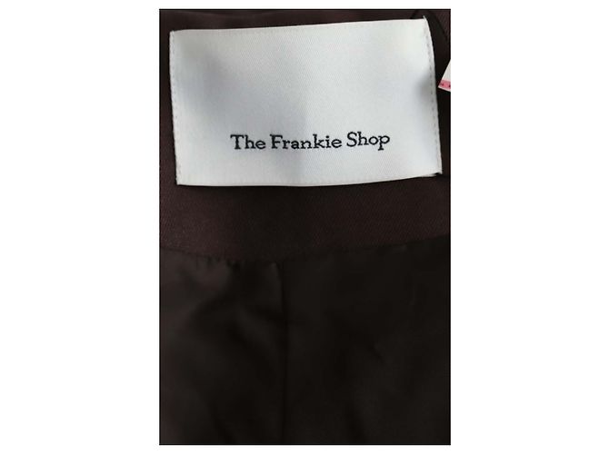 Autre Marque Blazer de lana Castaño - vista 5