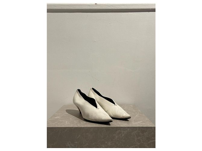 Céline Tacchi CELINE T.EU 38 Pelle Bianco - vista 2
