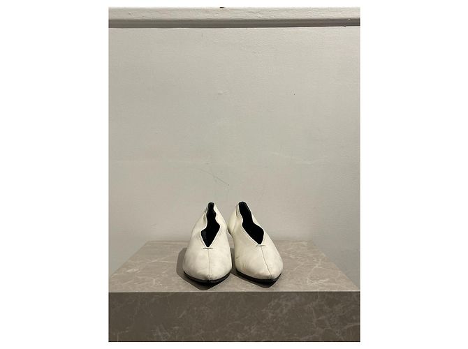 Céline Tacchi CELINE T.EU 38 Pelle Bianco - vista 3