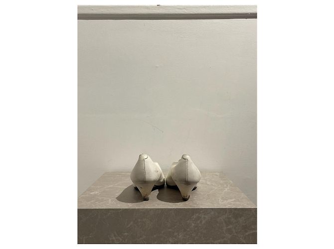 Céline Tacchi CELINE T.EU 38 Pelle Bianco - vista 4