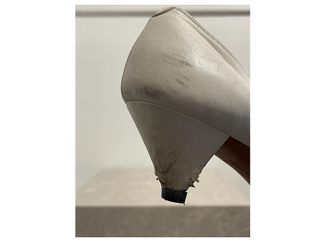 Céline Tacchi CELINE T.EU 38 Pelle Bianco - vista 9