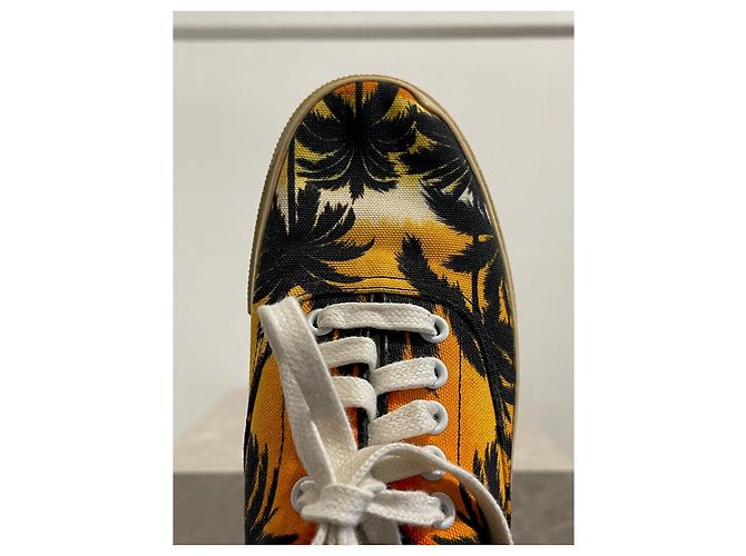 Sunset Sneaker SAINT LAURENT T.EU 37 Stoff Orange - Ansicht 11