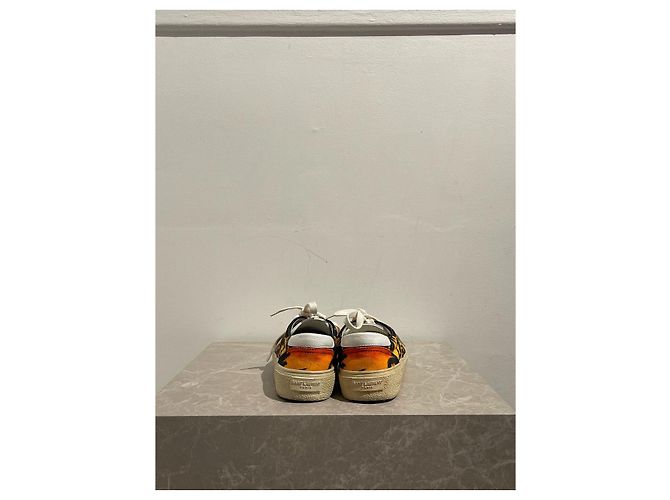 Sunset Sneaker SAINT LAURENT T.EU 37 Stoff Orange - Ansicht 4