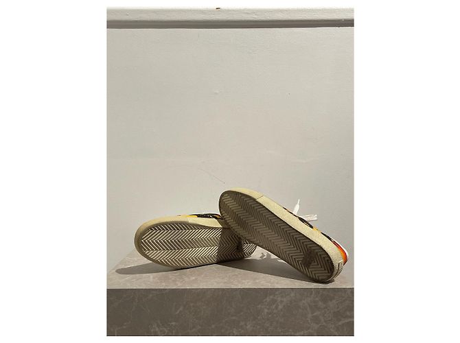 Sunset Sneaker SAINT LAURENT T.EU 37 Stoff Orange - Ansicht 5