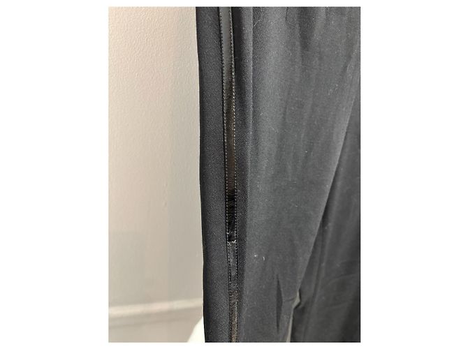CHANEL Hosen T.International XL Polyester Schwarz - Ansicht 4