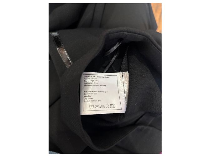 CHANEL Hosen T.International XL Polyester Schwarz - Ansicht 7