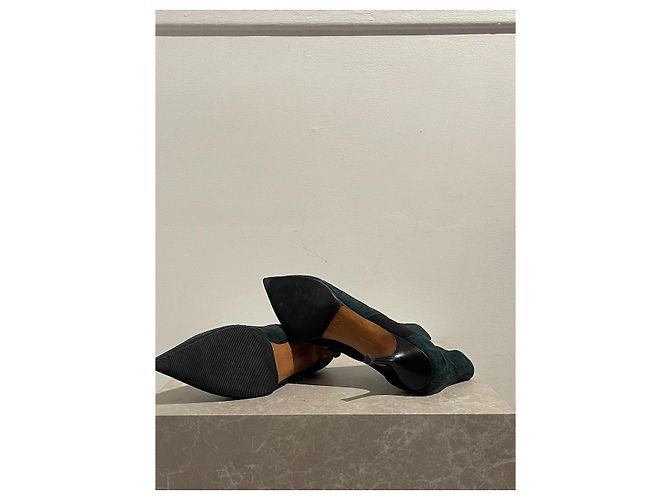 Céline Botines CELINE T.EU 38 Ante Verde - vista 5