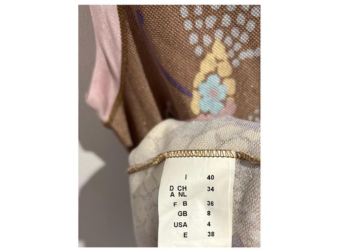 Missoni Blumenkleid T36 Mehrfarben - Ansicht 10