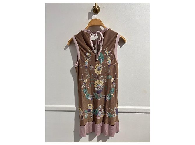 Missoni Blumenkleid T36 Mehrfarben - Ansicht 6
