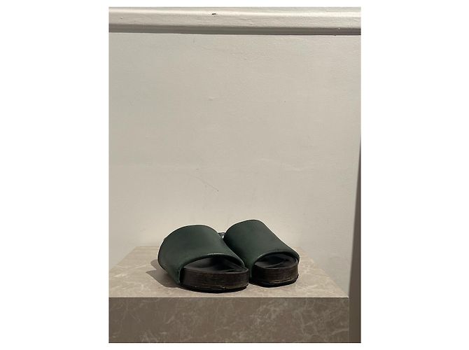 Céline Sandali CELINE T.EU 37 Pelle Verde - vista 2